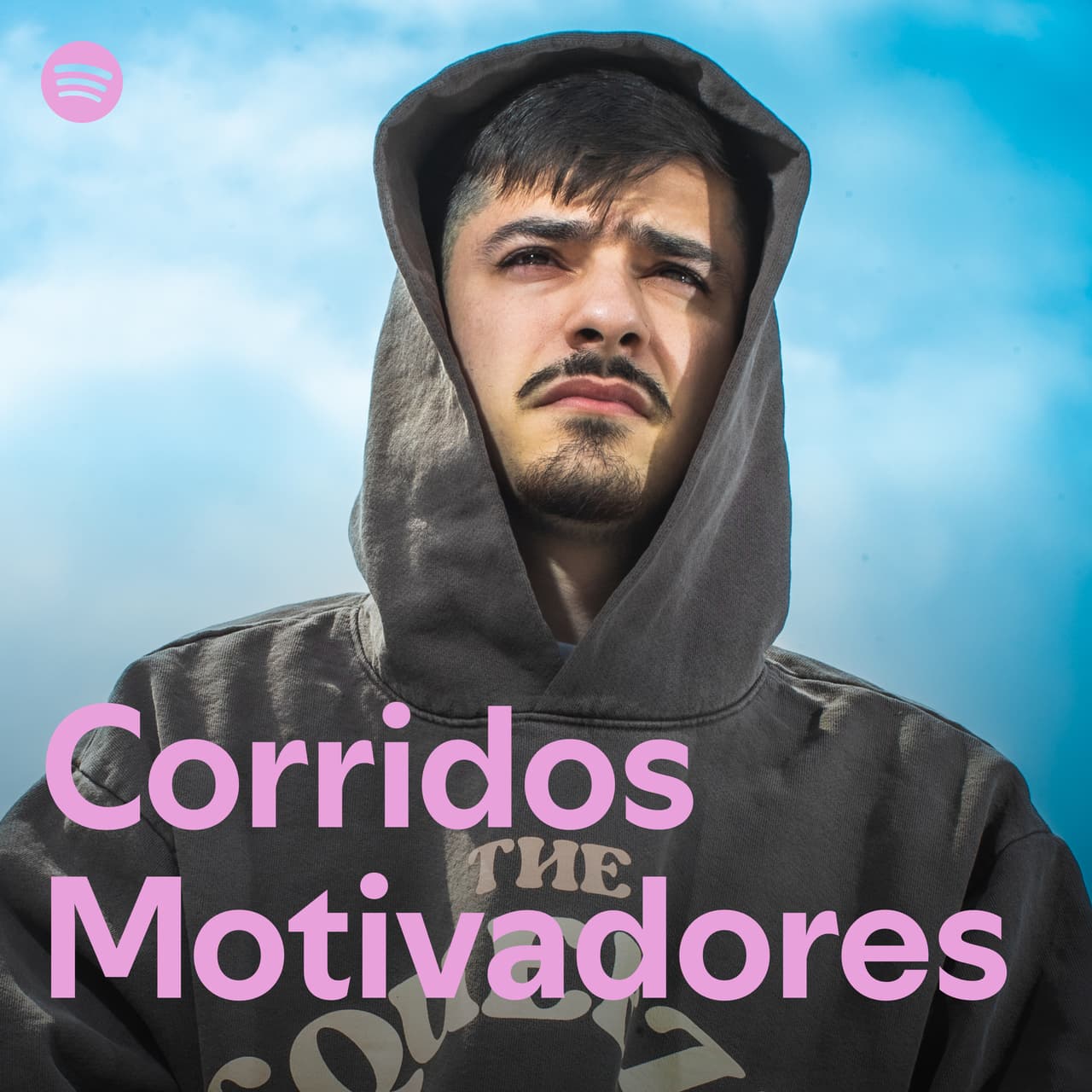Imagen editorial de Spotify con Kane Rodriguez y el título Corridos Motivadores.